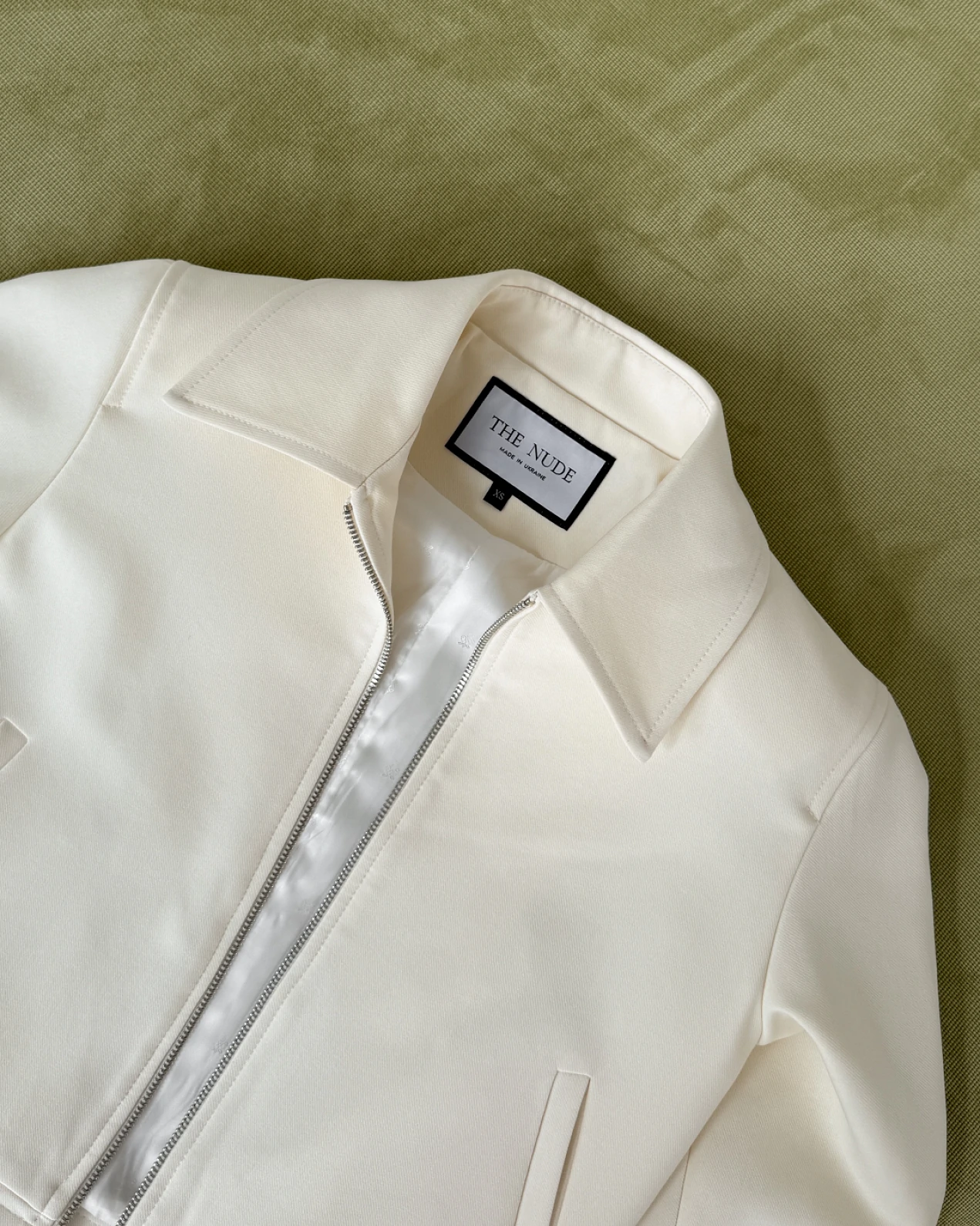 Бомбер Tailored Колір: Масляний; Розмір: С