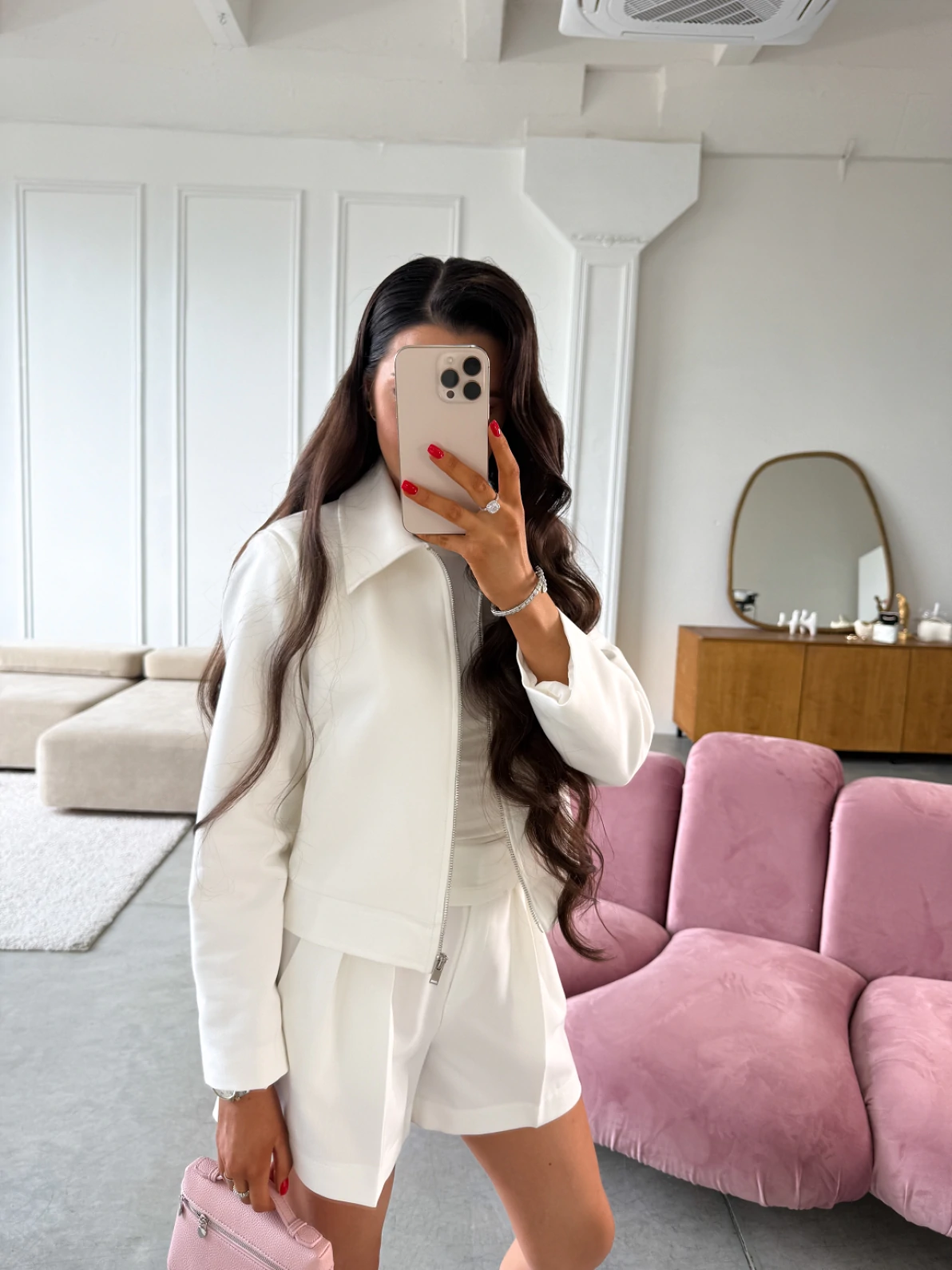 Бомбер Tailored Колір: Білий; Розмір: М